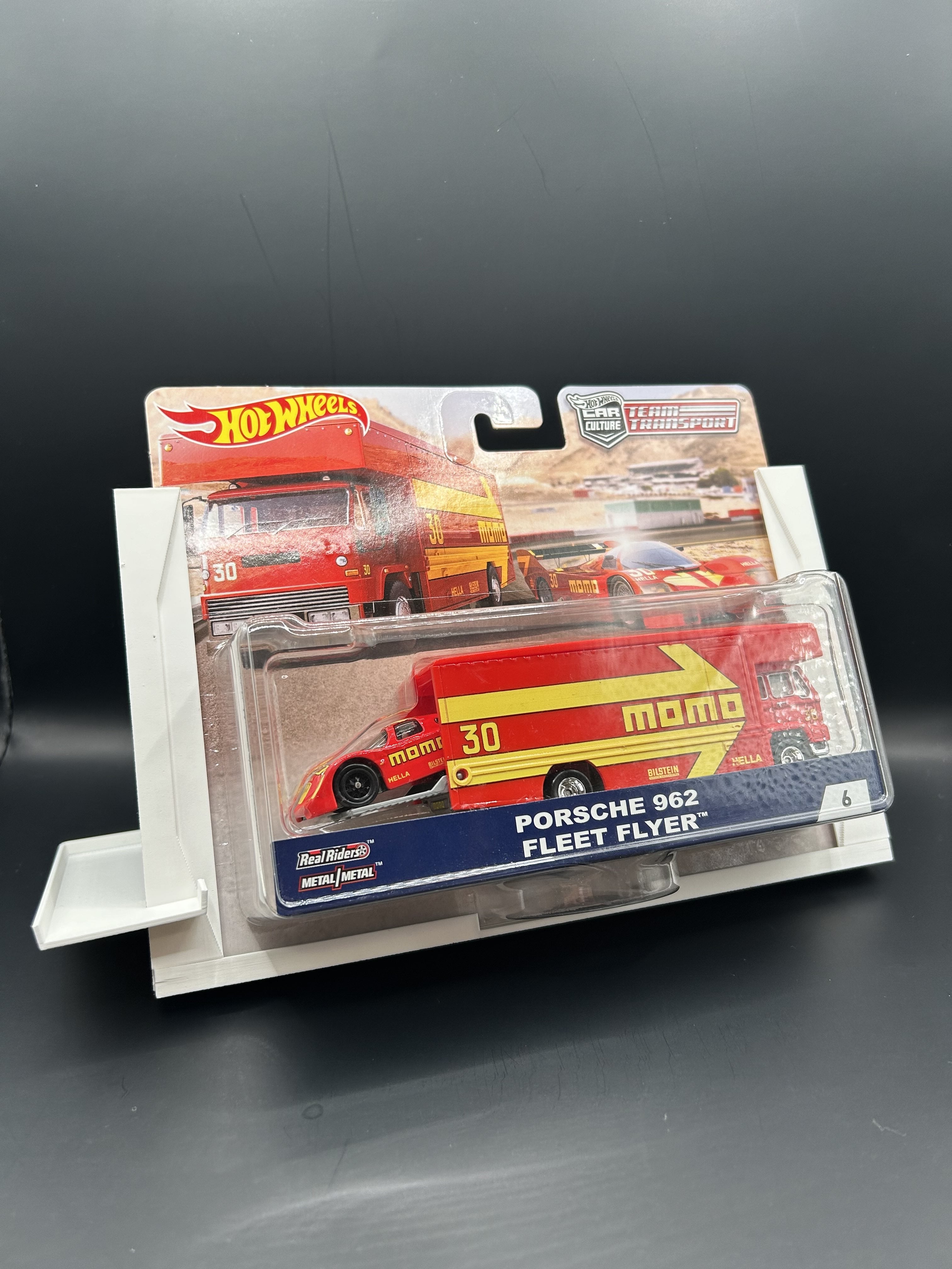 Hot Wheels Team Transports wall mount Astros workshop